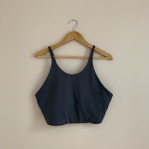 TOPANGA BRA in color MOON Girlfriend Collective